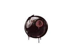 Sealed Graffiti | 8-Ball (Brick Red)