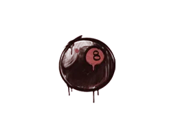 Sealed Graffiti | 8-Ball (Blood Red)