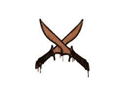 Sealed Graffiti | X-Knives (Tiger Orange)