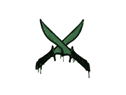 Sealed Graffiti | X-Knives (Jungle Green)