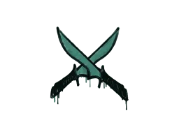 Sealed Graffiti | X-Knives (Frog Green)