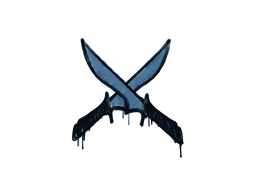 Sealed Graffiti | X-Knives (Monarch Blue)