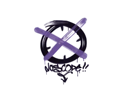 Sealed Graffiti | Noscope (Monster Purple)
