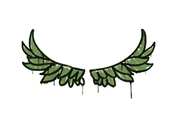 Sealed Graffiti | Take Flight (Battle Green)
