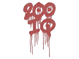 Sealed Graffiti | 200 IQ (Blood Red)