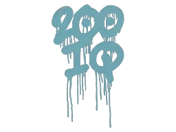 Sealed Graffiti | 200 IQ (Wire Blue)