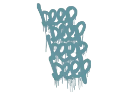 Sealed Graffiti | BEEP (Wire Blue)