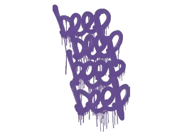 Sealed Graffiti | BEEP (Monster Purple)