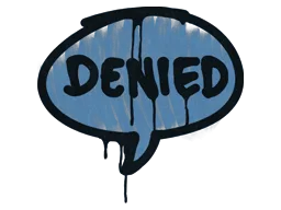 Sealed Graffiti | Denied (Monarch Blue)
