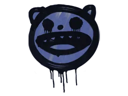 Sealed Graffiti | Happy Cat (SWAT Blue)