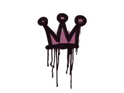 Sealed Graffiti | Little Crown (Princess Pink)