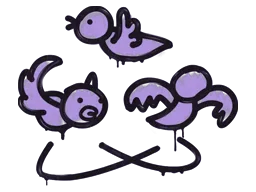 Sealed Graffiti | Dizzy (Violent Violet)