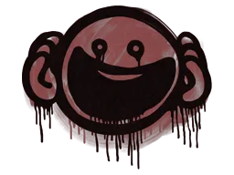Sealed Graffiti | OMG (Brick Red)