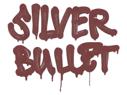 Sealed Graffiti | Silver Bullet (Brick Red)