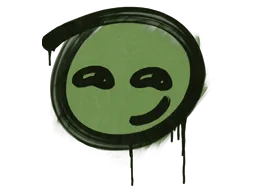 Sealed Graffiti | Smirk (Battle Green)