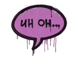 Sealed Graffiti | Uh Oh (Bazooka Pink)