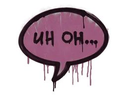 Sealed Graffiti | Uh Oh (Princess Pink)