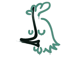 Sealed Graffiti | Recoil AK-47 (Frog Green)