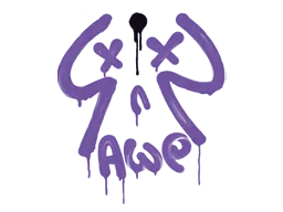 Sealed Graffiti | Recoil AWP (Monster Purple)