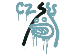 Sealed Graffiti | Recoil CZ-75 (Wire Blue)