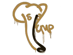 Sealed Graffiti | Recoil UMP-45 (Desert Amber)