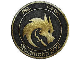 Patch | Team Spirit (Gold) | Stockholm 2021