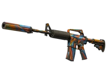 M4A1-S | Leaded Glass (Battle-Scarred)
