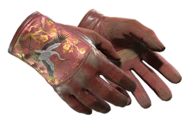 ★ Driver Gloves | Brocade Crane (Battle-Scarred)