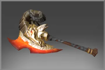 Inscribed Lineage Ram's Head Blade