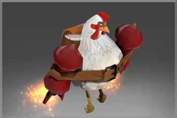 Autographed Cluckles the Brave