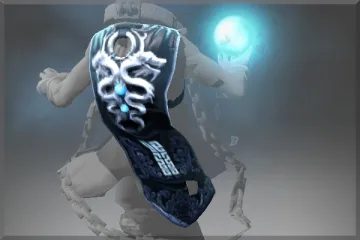 Inscribed Frozen Emperor's Twin Dragon Cape