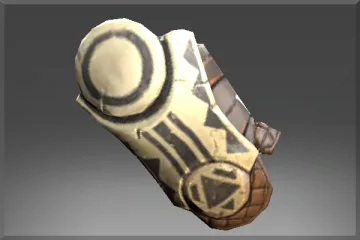 Frozen Bracers of The Howling Wolf