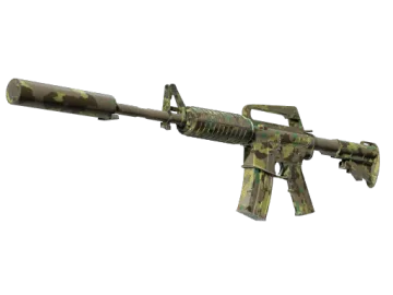 M4A1-S | Boreal Forest (Well-Worn)