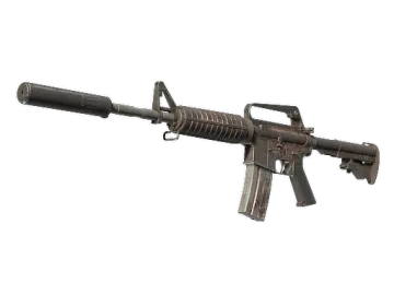 M4A1-S | Rose Hex (Battle-Scarred)