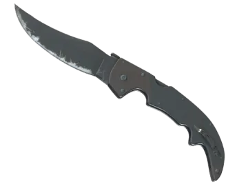 ★ StatTrak™ Falchion Knife | Night (Well-Worn)