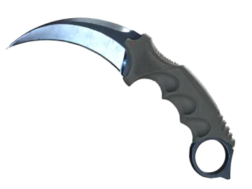 ★ StatTrak™ Karambit | Blue Steel (Field-Tested)