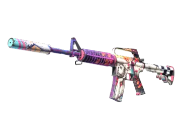 StatTrak™ M4A1-S | Vaporwave (Well-Worn)