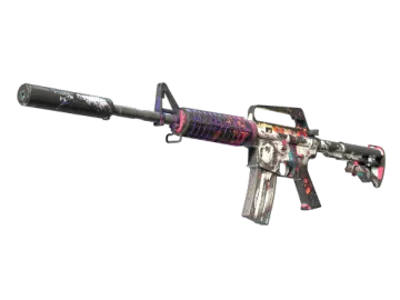 StatTrak™ M4A1-S | Vaporwave (Battle-Scarred)