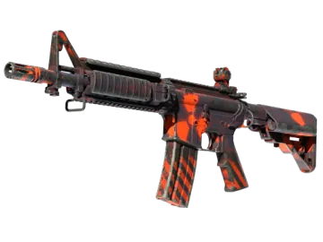 M4A4 | Radiation Hazard (Well-Worn)