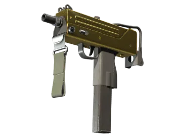 MAC-10 | Gold Brick (Minimal Wear)