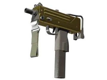 Souvenir MAC-10 | Gold Brick (Well-Worn)