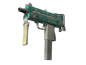 StatTrak™ MAC-10 | Malachite (Battle-Scarred)